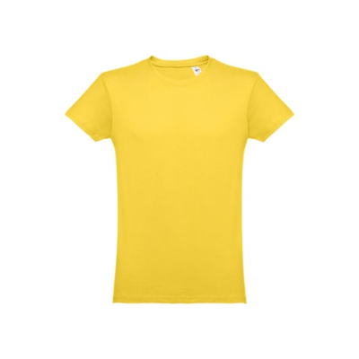 THC LUANDA MENS TUBULAR COTTON TEE SHIRT - XS in Yellow