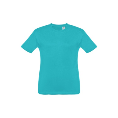 THC QUITO CHILDRENS TEE SHIRT - 10 in Turquoise Blue