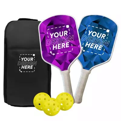 BASE FIBERGLASS SURFACE PICKLEBALL PADDLE SET