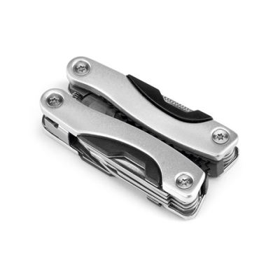 DUNITO FOLDING MINI MULTI-FUNCTION PLIERS in Satin Silver