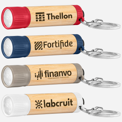 BAMBOO LED TORCH with Keyring