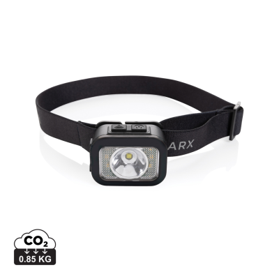 GEAR x RCS RPLASTIC HEAVY DUTY HEAD TORCH in Black, Grey