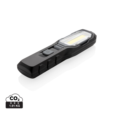 HEAVY DUTY WORK LIGHT with Cob in Black