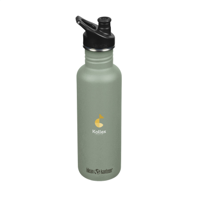 KLEAN KANTEEN CLASSIC RECYCLED WATER BOTTLE 800 ML in Green