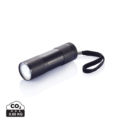 QUATTRO ALUMINIUM METAL TORCH in Black