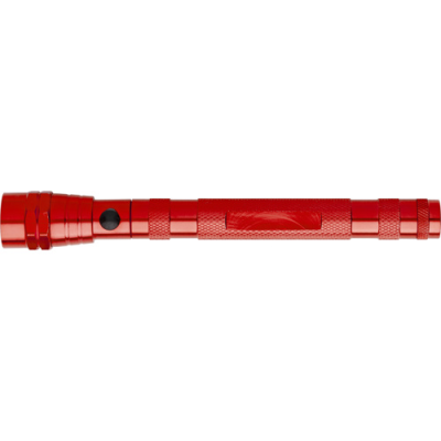 TELESCOPIC FLASH LIGHT in Red