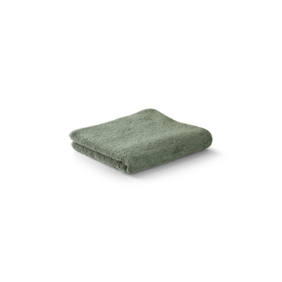 BARDEM M HAND TOWEL (500 G & M²) in Cotton & Recycled Cotton in Dark Green