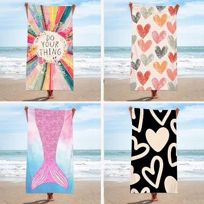 BEACH TOWEL BESPOKE FULL COLOUR