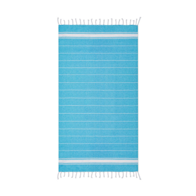 BEACH TOWEL COTTON 180 GR & M² in Blue