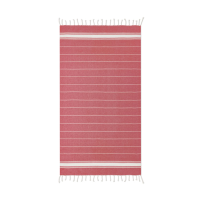 BEACH TOWEL COTTON 180 GR & M² in Red