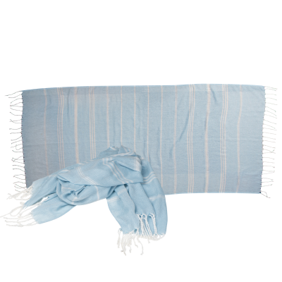 BEACH TOWEL in Light Blue