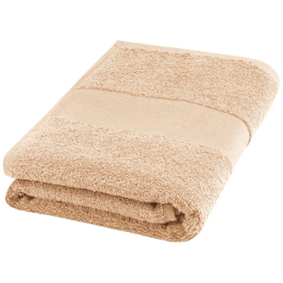 CHARLOTTE 450 G & M² COTTON TOWEL 50X100 CM in Beige