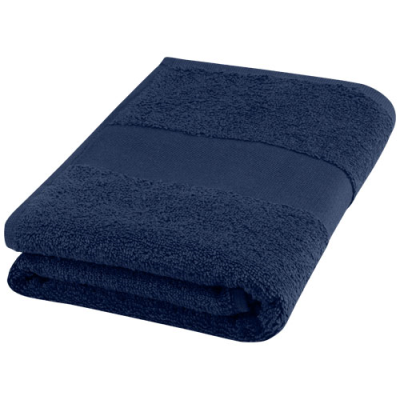 CHARLOTTE 450 G & M² COTTON TOWEL 50X100 CM in Navy