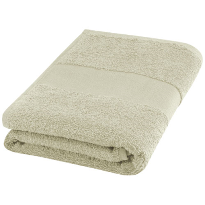 CHARLOTTE 450 G & M² COTTON TOWEL 50X100 CM in Pale Grey