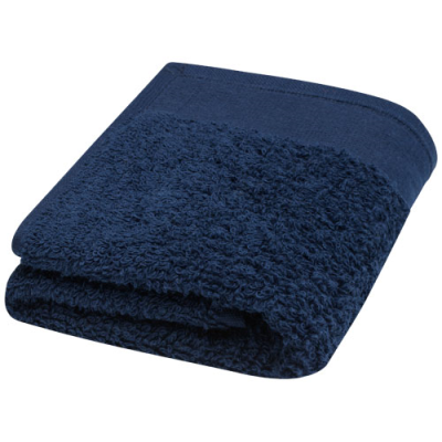 CHLOE 550 G & M² COTTON TOWEL 30X50 CM in Navy