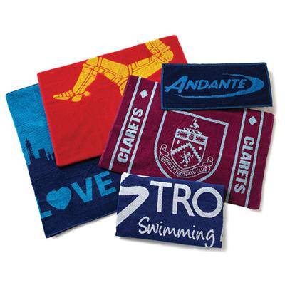 JACQUARD WOVEN PROMOTIONAL TOWEL