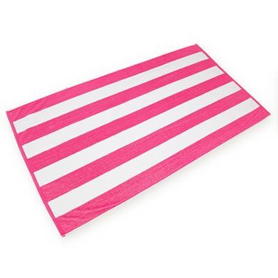 LARGE STRIPE POOL TOWEL