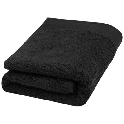 NORA 550 G & M² COTTON TOWEL 50X100 CM in Solid Black