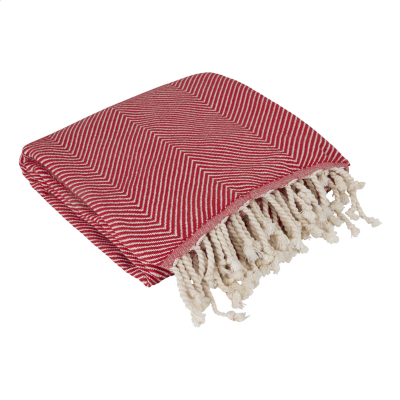 OXIOUS HAMMAM TOWELS - ALL SEASONS - PURE in Red