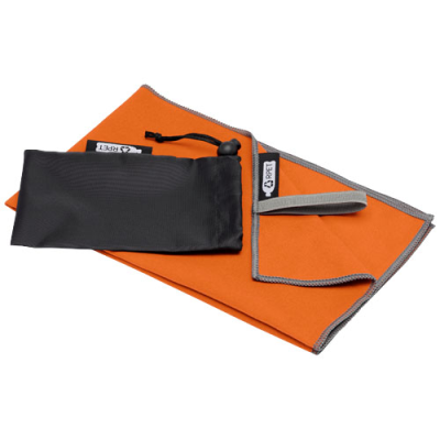 PIETER GRS ULTRA LIGHTWEIGHT AND QUICK DRY TOWEL 30X50 CM in Orange