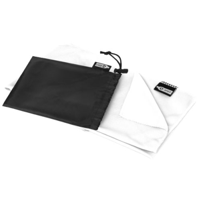 RAQUEL COOLING TOWEL MADE FROM RECYCLED PET in White