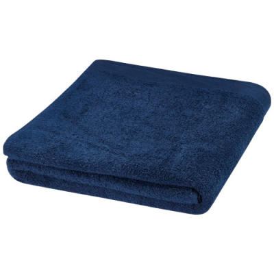 RILEY 550 G & M² COTTON TOWEL 100X180 CM in Navy