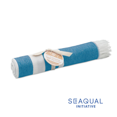 SEAQUAL® HAMMAM TOWEL 100X170 in Blue