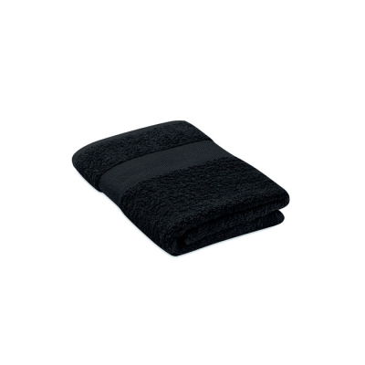 TOWEL ORGANIC 50X30CM in Black