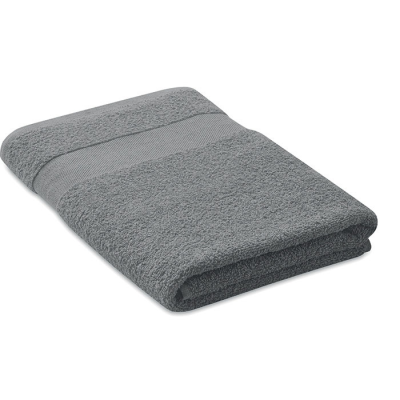 TOWEL ORGANIC COTTON 140X70CM in Grey