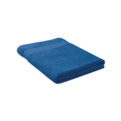 TOWEL ORGANIC COTTON 180X100CM in Blue