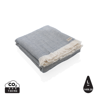 UKIYO HISAKO AWARE™ 4 SEASONS TOWEL & BLANKET 100X180 in Navy