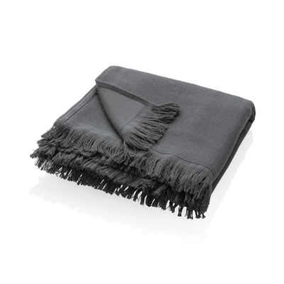 UKIYO KEIKO AWARE™ SOLID HAMMAM TOWEL 100X180CM in Anthracite Grey