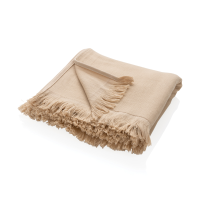 UKIYO KEIKO AWARE™ SOLID HAMMAM TOWEL 100X180CM in Brown