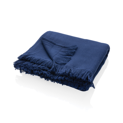 UKIYO KEIKO AWARE™ SOLID HAMMAM TOWEL 100X180CM in Navy