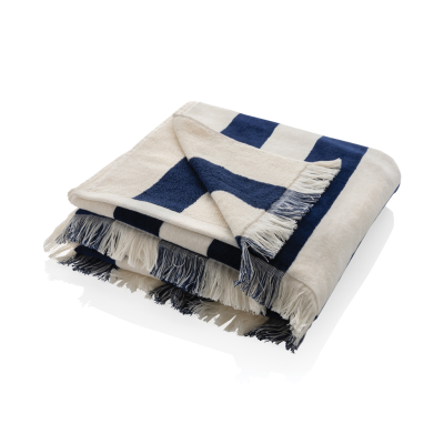 UKIYO YUKARI AWARE™ XL DELUXE BEACH TOWEL 100X180CM in Navy