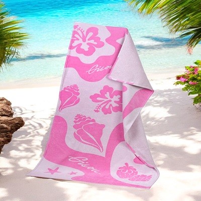 VELOUR PRINTED BEACH TOWEL