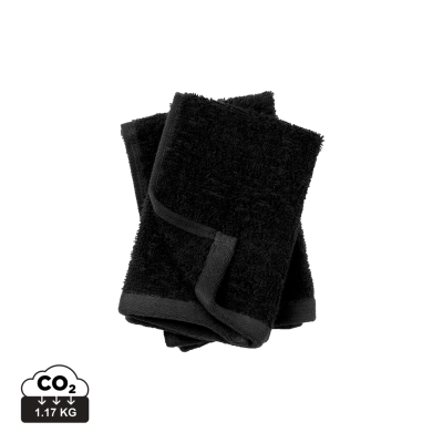 VINGA BIRCH TOWELS 30X30 in Black