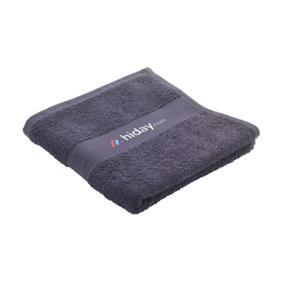 WOOOSH TOWEL GRS RECYCLE COTTON MIX 100 x 50 CM in Dark Grey