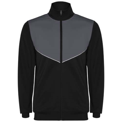 EVANS CHILDRENS TRACKSUIT in Solid Black & Ebony