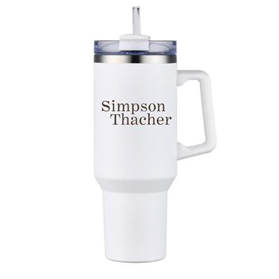 1200ML TUMBLER MUG with Straw (double Walled)