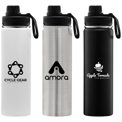 ALASKA - 740 ML STAINLESS STEEL METAL DOUBLE WALL WATER BOTTLE