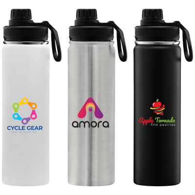 ALASKA - 740 ML STAINLESS STEEL METAL DOUBLE WALL WATER BOTTLE