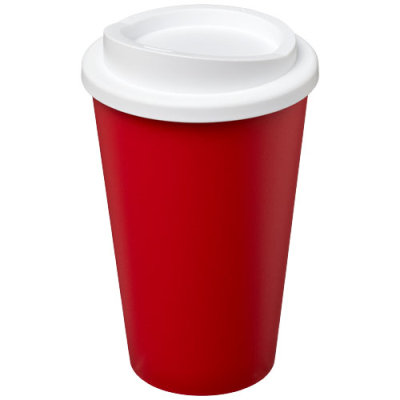 AMERICANO® 350 ML THERMAL INSULATED TUMBLER in Red & White