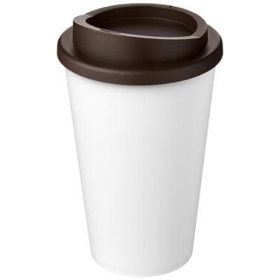 AMERICANO® ECO 350 ML RECYCLED TUMBLER in White & Brown