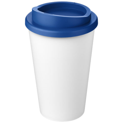 AMERICANO® ECO 350 ML RECYCLED TUMBLER in White & Mid Blue