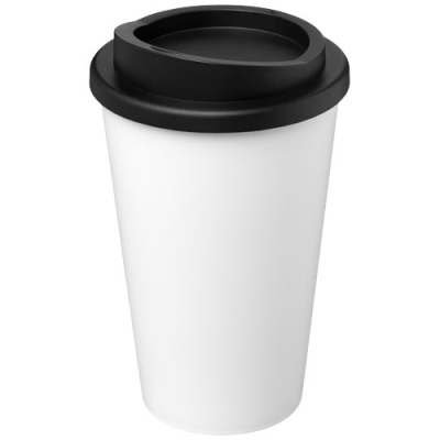 AMERICANO® ECO 350 ML RECYCLED TUMBLER in White & Solid Black