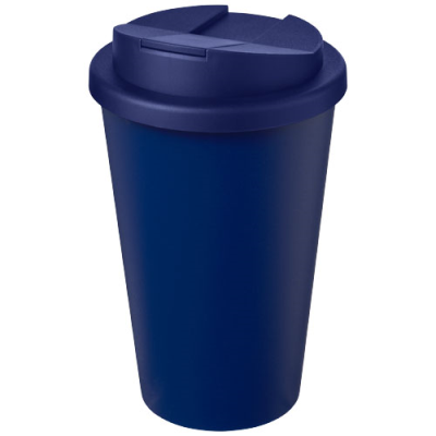 AMERICANO® ECO 350 ML RECYCLED TUMBLER with Spill-Proof Lid in Blue