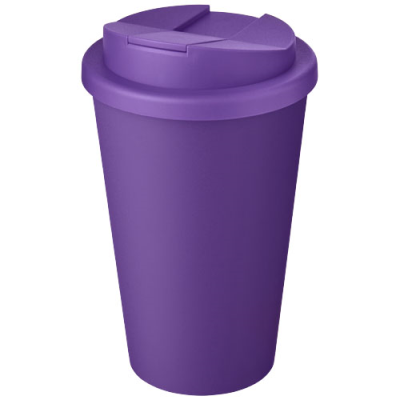 AMERICANO® ECO 350 ML RECYCLED TUMBLER with Spill-Proof Lid in Purple