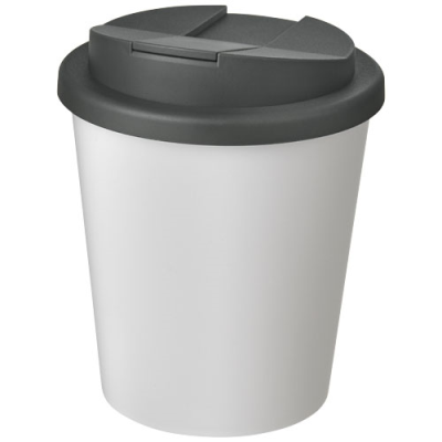 AMERICANO® ESPRESSO 250 ML TUMBLER with Spill-Proof Lid in White & Grey