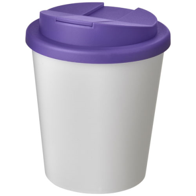 AMERICANO® ESPRESSO 250 ML TUMBLER with Spill-Proof Lid in White & Purple